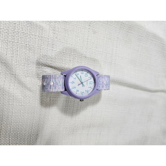 Timex Kids Purple Space-Dye Fabric Strap Analog Watch - Picture 2 of 3